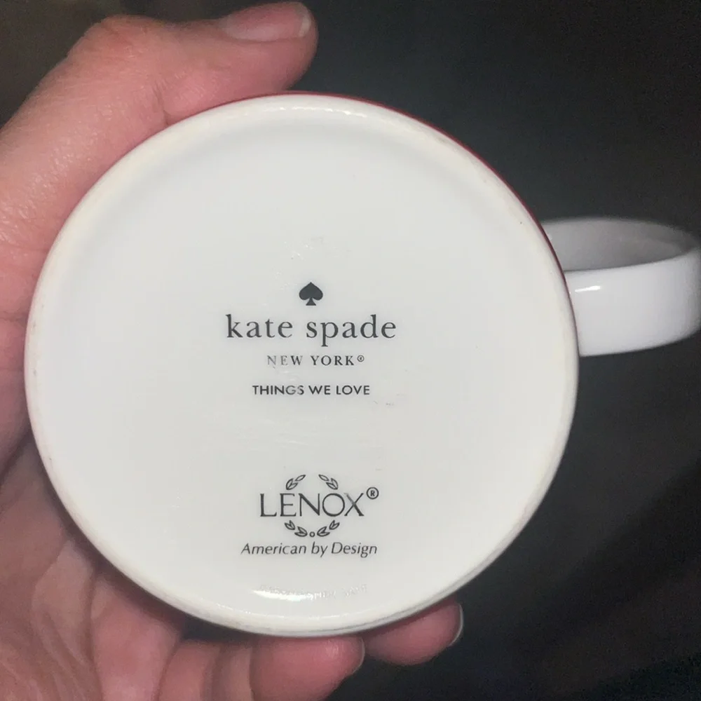 New cha-cha-cha Kate Spade New York Things We Love Lenox cup